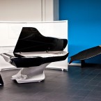 Le Piano pour Pleyel, Peugeot Design Lab. Gilles Vidal, directeur du design de Peugeot pour The Good Life